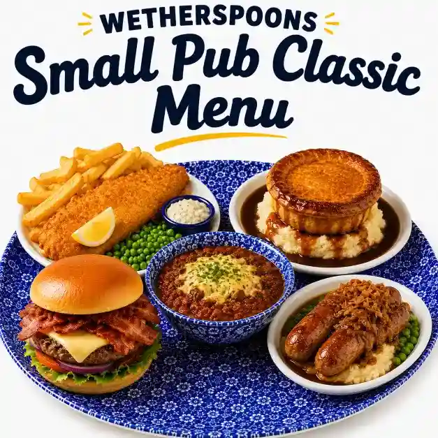 Small Pub Classic Menu