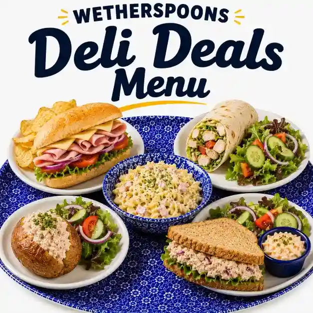Wetherspoons Deli Deals menu