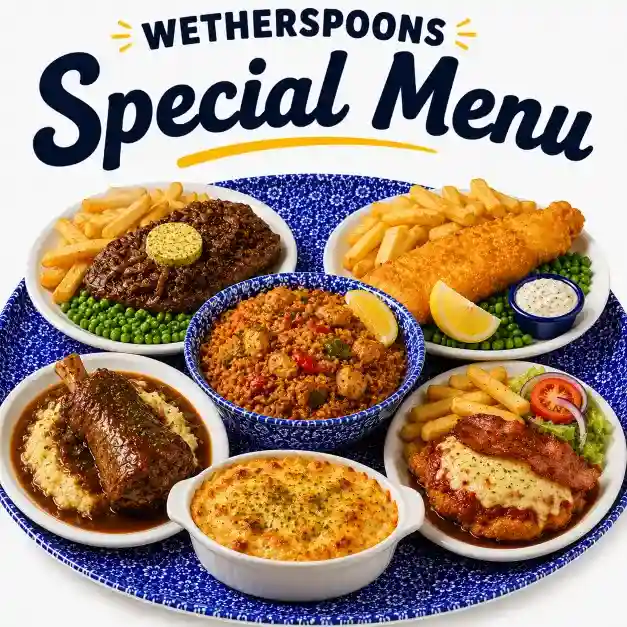 Wetherspoons Special Menu
