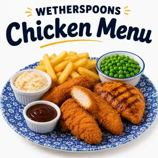Wetherspoons chicken menu