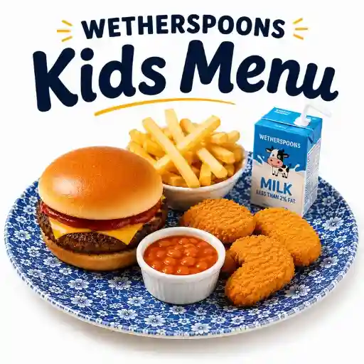 Wetherspoons kids menu